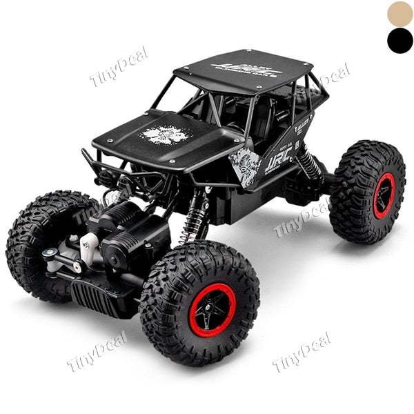 JJRC Q50 1/18 High–speed 4CH 2WD 2.4GHz Brushed RC Off-road Climbing Car w Alloy Body Shell