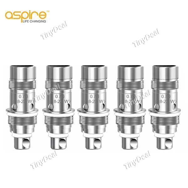 5 x Authentic Aspire Nautilus 2 BVC Coil Head 0.7Ohm for Aspire Nautilus 2 Tank Atomizer