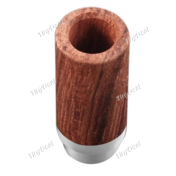 Replacement Stainless Steel + Wood Drip Tip Tips for 510 Thread Tank Atomizer