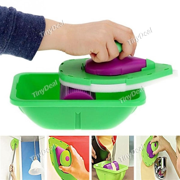 Paint Roller and Tray Set Painting Brush Point N Paint Household Decorative Wall Tool
