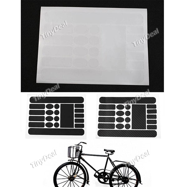 Bicycle Stickers Bike Protective Tape Invisible Protection Film Transparent Chainstay Frame Protector Set for Bicycle Bike