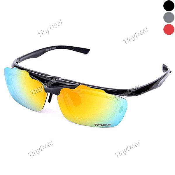 TORE Multifunctional Men Women Outdoor Cycling Glasses Sport Bike Plastic Frame Sunglasses Bicycle Accessories