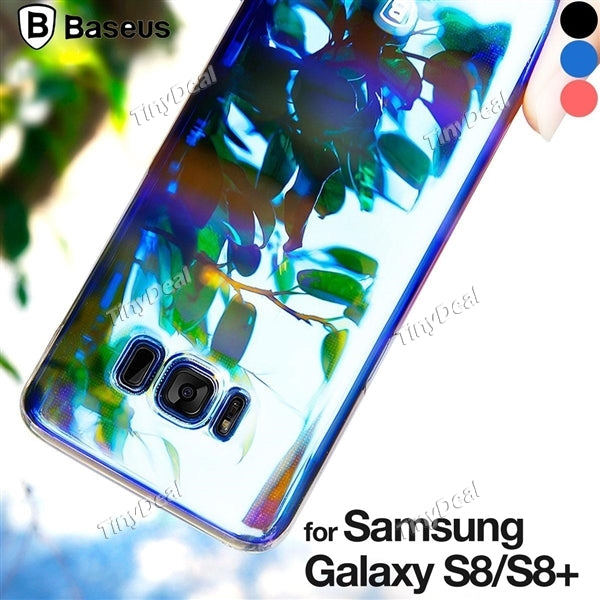 5.8'' Gradient Colors Case BASEUS Glaze Back Cover Hard Case Colorful Ultra Slim for Samsung Galaxy S8