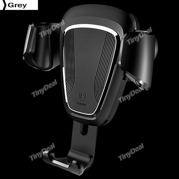 Automatic Car Holder BASEUS Air Outlet Car Phone Holder Gravity Support Bracket for 4.0''~6.0'' Cellphone