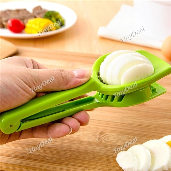 Kitchen Egg Slicer Sectioner Cutter Mold Mushrooms Slicer Edges Gadgets Tools