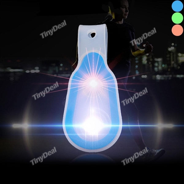 Outdoor Sports Silicone Clip Light Cycling Running Lights Bicycle Camping Lamp Backpack Collar Pocket Light