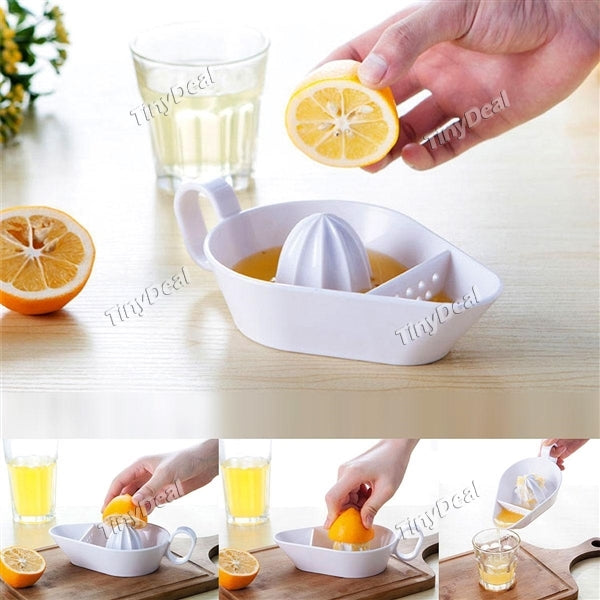 2 in 1 Multifunctional Manual Hand Juicer Juice Extractor with Strainer for Fruit Orange Lemon Lime Grapefruit