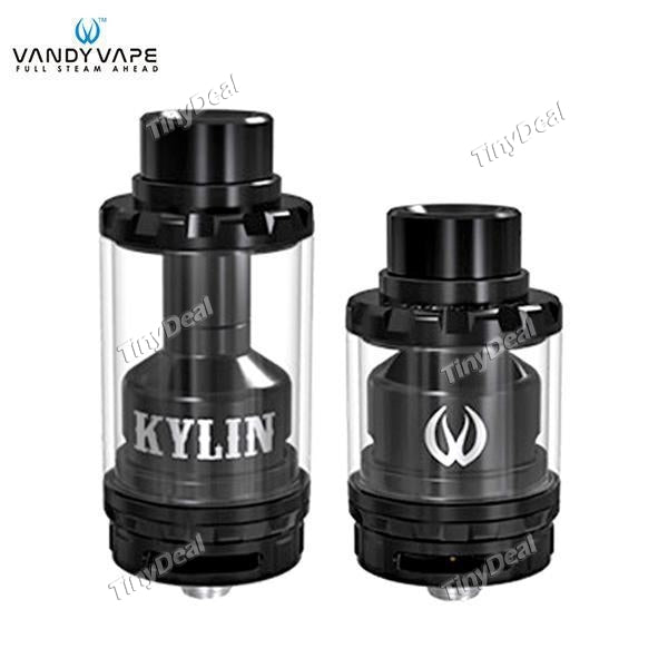 Authentic Vandy Vape KYLIN 2ml/6ml RTA Rebuildable Tank Atomizer - Black