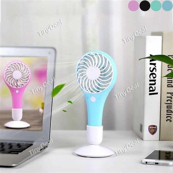 Summer Mini USB Fan Two Model Adjustable Portable Rechargeable Fan Water Drop Fan