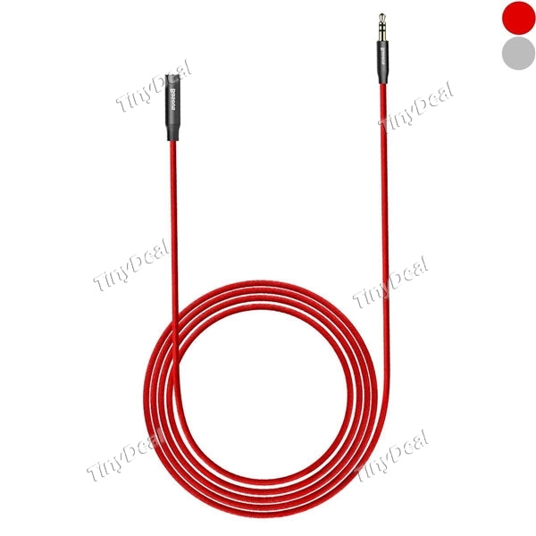 Baseus M31 1.5m 3.5mm Audio Jack Male to Female Audio Extension Cable Cloth Audio Aux Cable Car Headphone