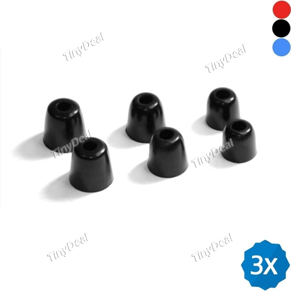 [3 Pair] KZ Memory Foam In-Ear Tips Premium Replacement Inner 5.0mm Foam Earbud Tips for Universal Earphone