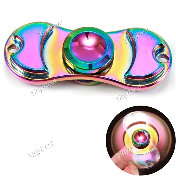 Colorful Fidget Spinner High Speed Stainless Steel Bearing ADHD Focus Anxiety Relief Toys