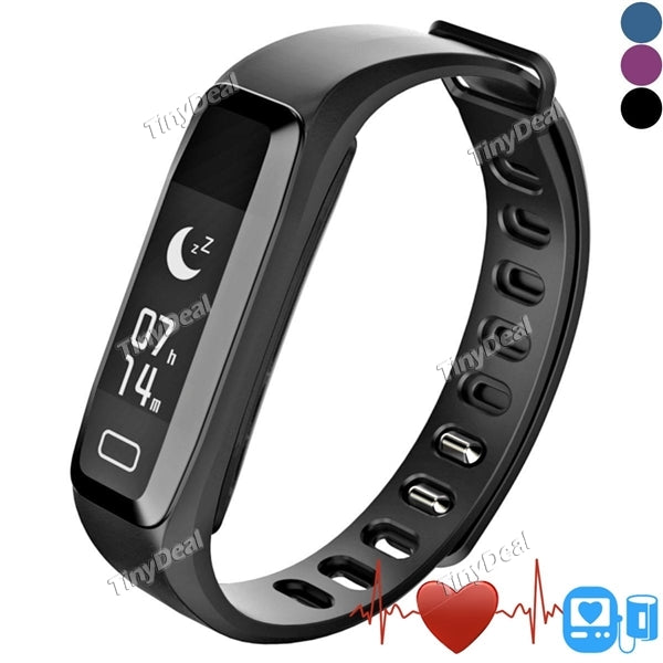 Smart Bracelet M5 0.86'' OLED IP67 Heart-Rate Blood Pressure Phone-Reject BT4.0 Remote Cam for Cellphone