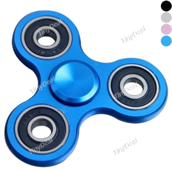 EDC Hand-spinner Toys Aluminum Ball Bearings Pattern Metal Aluminum Spinner and ADHD Adults Children Gift