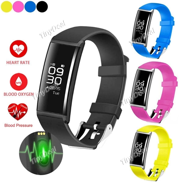 X9 Bluetooth Sport Wristband Smart Band Bracelet Supoort Pedometer Blood Pressure Oxygen Heart Rate