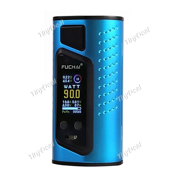 Authentic Sigelei Fuchai Duo-3 2/3 175W/255W TC VW 1.0" OLED Screen Display Box Mod APV - Blue