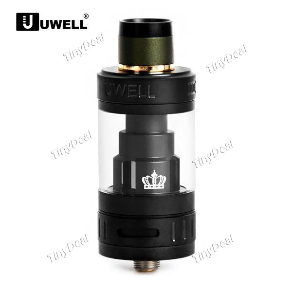 Authentic Uwell Crown 3 III 5ML 24.5mm Sub Ohm Tank Atomizer Clearomizer - Matte Black