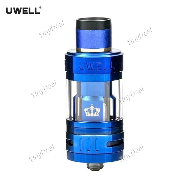 Authentic Uwell Crown 3 III 5ML 24.5mm Sub Ohm Tank Atomizer Clearomizer - Blue