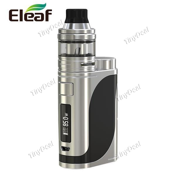 Authentic Eleaf iStick Pico 25 85W VW TC APV Box Mod With ELLO Tank Atomizer Kit - Silver Black