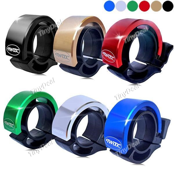 Metal Invisible Bike Bell 90 dB Aluminum Alloy Metal Super Mini for 22.2mm~24mm Handlebar Bike