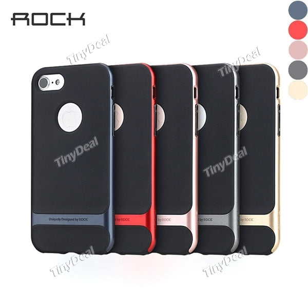 ROCK Royce Series Cellphone Case Durable Back Cover with Lanyard Hole for 4.7 inch iPhone 7