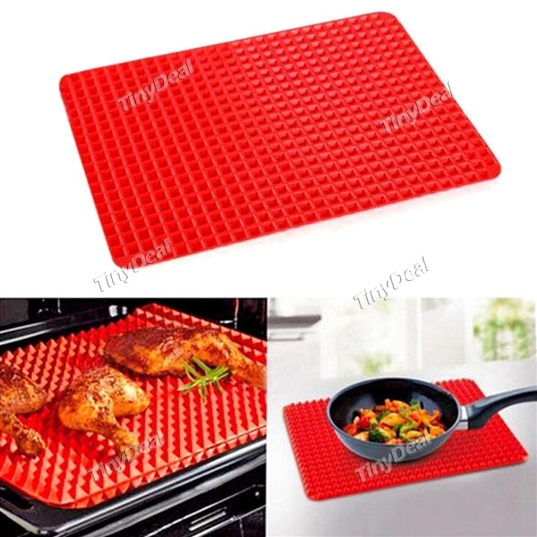 Baking Tray Sheets Mat Microwave Oven Use Food Grade Silicone Insulation Pads Food Tray Kitchen Tools