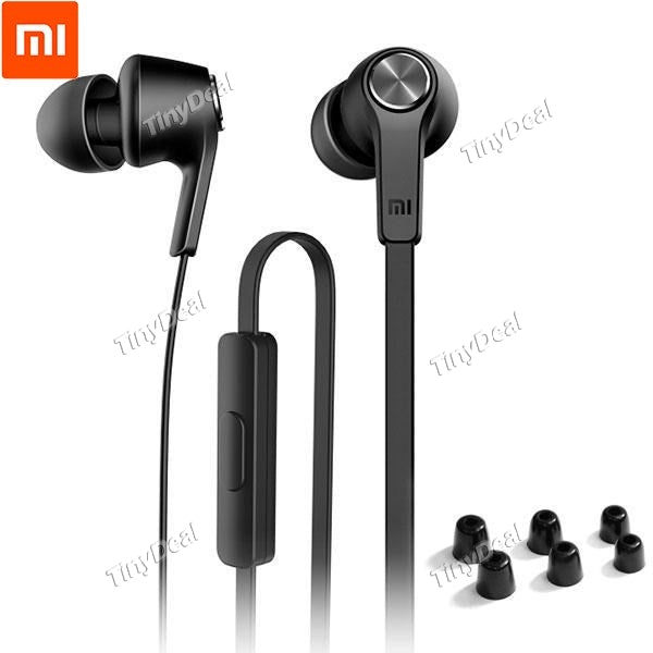 Xiaomi Piston Dazzle Earphone with 3Pcs Memory Foam Earmuffs for Universal Cellphone Tablets