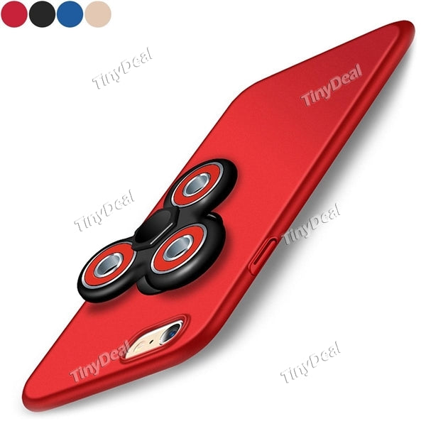 2 in 1 Hand Spinner Cellphone Case Frosted Back Cover Anti-stress Creative ADD & ADHD 4.7'' for iPhone 7