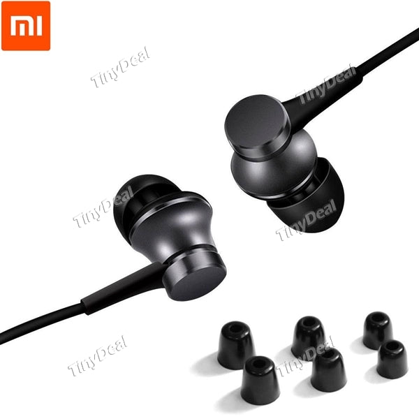 XIAOMI Piston Fresh Edition In-ear Earphone with 3Pcs Memory Foam Earmuffs for Universal Cellphone Tablets