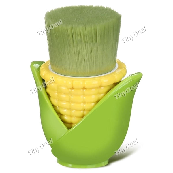 Corn Style Face Deep Pore Cleansing Brushes Skin Cleaner Makeup Brush Soft Powder Brush Tools