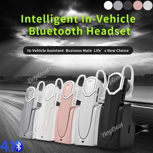 Fineblue FT-9 Bluetooth Headset Car Stereo Bluetooth Headset Multi-point connection with Charging Dock