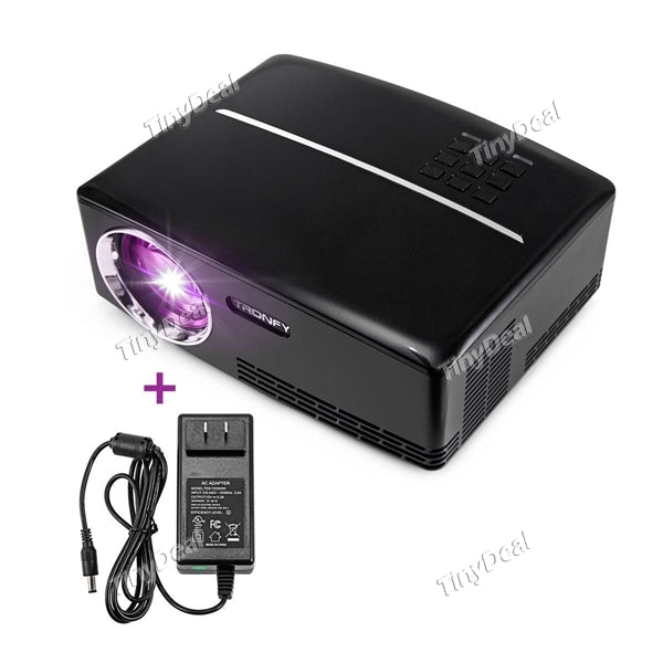 GP80 1800 Lumens Portable Video Projector Home Cinema Theater VGA USB HDMI Support Smart Phone Tablets Laptops