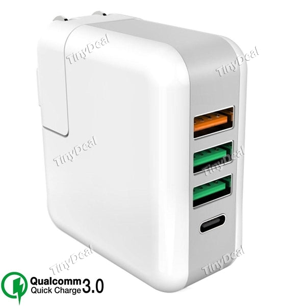 Quick Charge 3.0 Fast USB Wall Charger QC3.0 & Type-C Port Phone Charger for Sumsang S8 S7 Egde Nexus 5X 6P