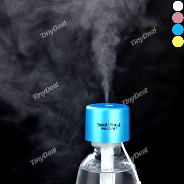 Ultra Mini Cap-Style Humidifier WELL STAR ™ Quiet Air Diffuser Aroma Mist Maker USB for Home Office