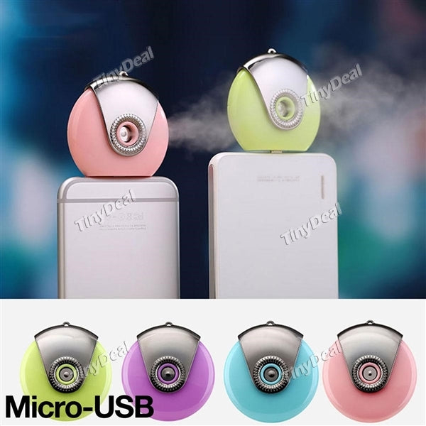 [Android Interface]Well Star Mini Mobile Phone Humidifier Portable Diffuser Moisturizing Aroma Spray