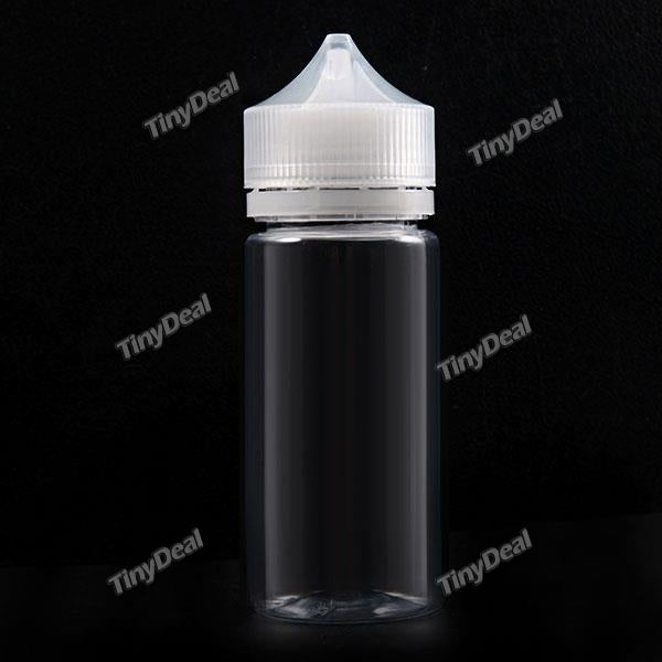 100ML PETP Empty Dropper Pen Style E-Juice Juice Bottles for E-ciga E-Cigarette E-liquid - Transparent