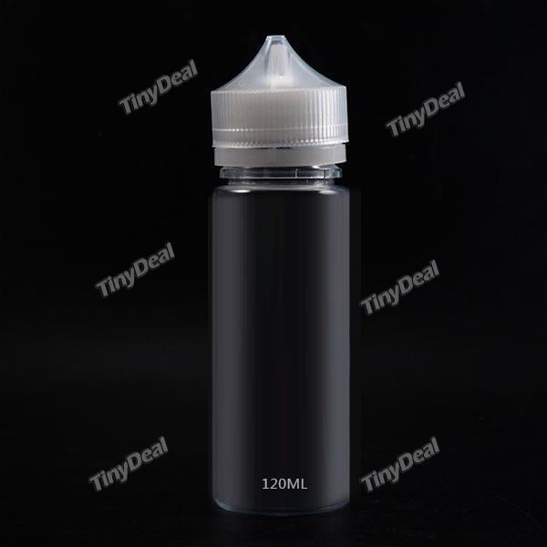 120ML PETP Empty Dropper Pen Style E-Juice Juice Bottles for E-ciga E-Cigarette E-liquid - Transparent