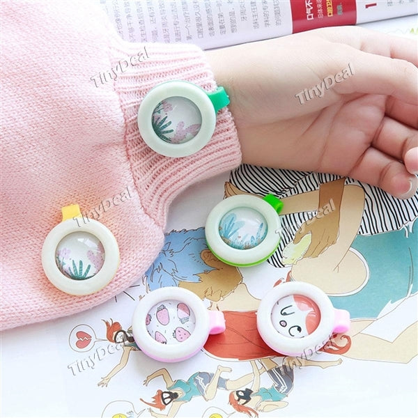 1/2/4 pcs Baby Mosquito Repellent Clip Natural Plant Fragrance Create for Kids and Babies Repellent