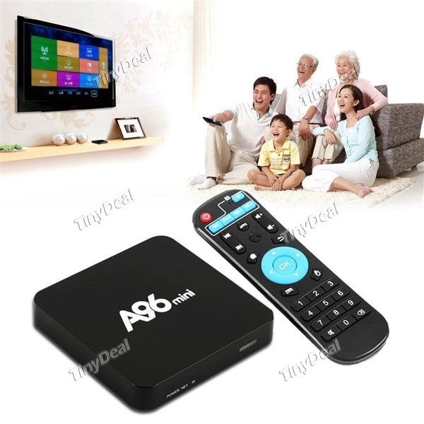 A96 Mini TV BOX S905X 1GB+8GB Android 5.1 Marshmallow 4K Cortex A53 2GHz HDMI 2.0A Smart TV Box