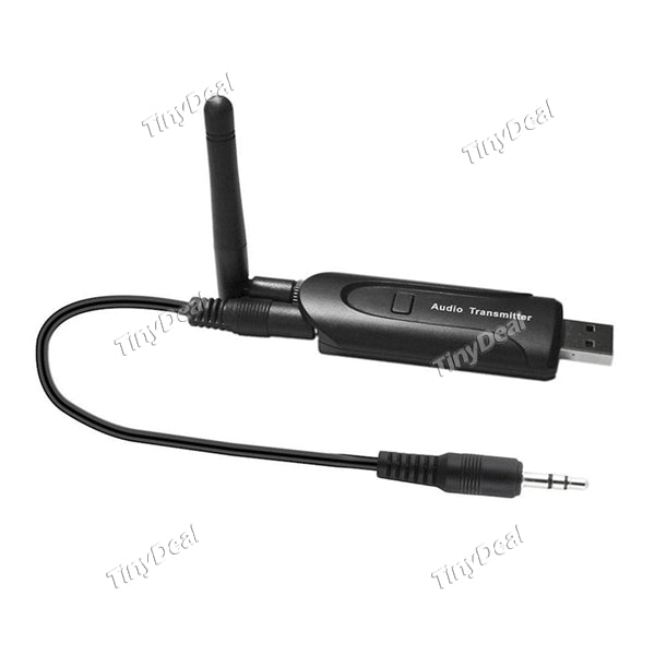 B5 Bluetooth Transmitter Wireless Audio Transmitter Stereo Bluetooth 4.1 Music Stream External Antenna Signal