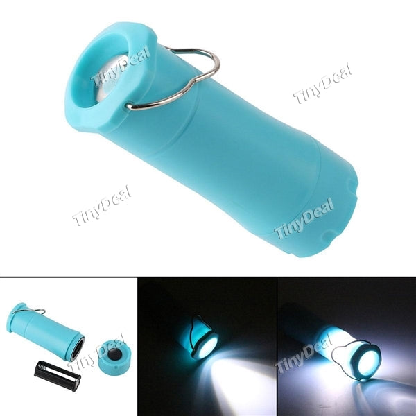 Waterproof LED Flash Flashlight 2 in 1 Torch Light Lantern Tent Adjustable Outdoor Cycling Camping Dimmer