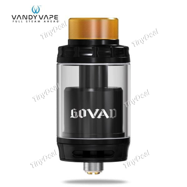 Authentic Vandy Vape GOVAD RTA 2ml/4ml 26mm Rebuildable Tank Atomizer - Black