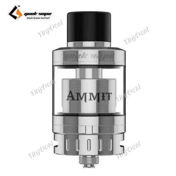 Authentic Geekvape Ammit 25 RTA 2ml / 5ml 3D Airflow System Rebuildable Tank Atomizer - Silver