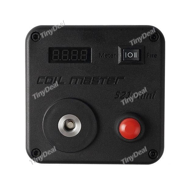 Authentic Coil Master 521 Mini Tab Resistance Measuring Measure Ohm Meter Coil Burning Tool
