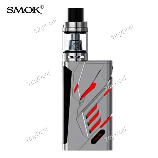Authentic Smoktech T-Priv 220W Mod 2ml EU TPD Edition 24.5mm TFV8 Big Baby Starter Kit - Silver