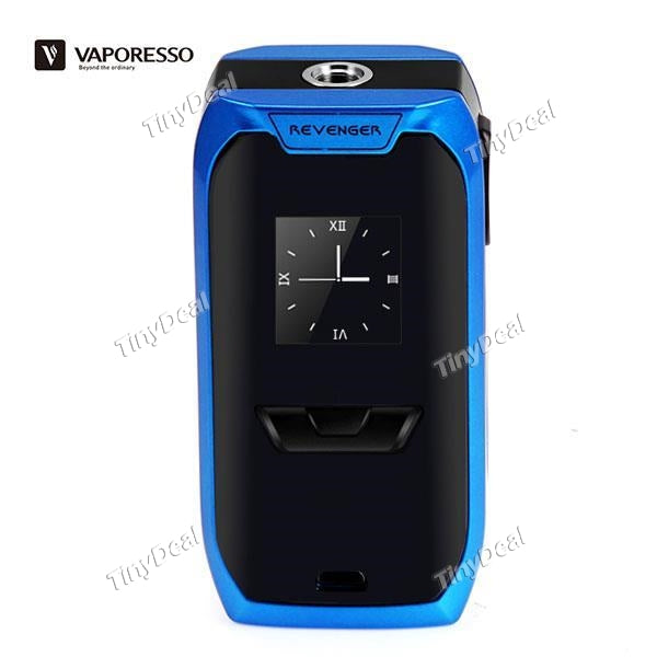 Authentic Vaporesso Revenger 220W TC VW QC 2.5A Fast Charge Box Mod APV - Blue