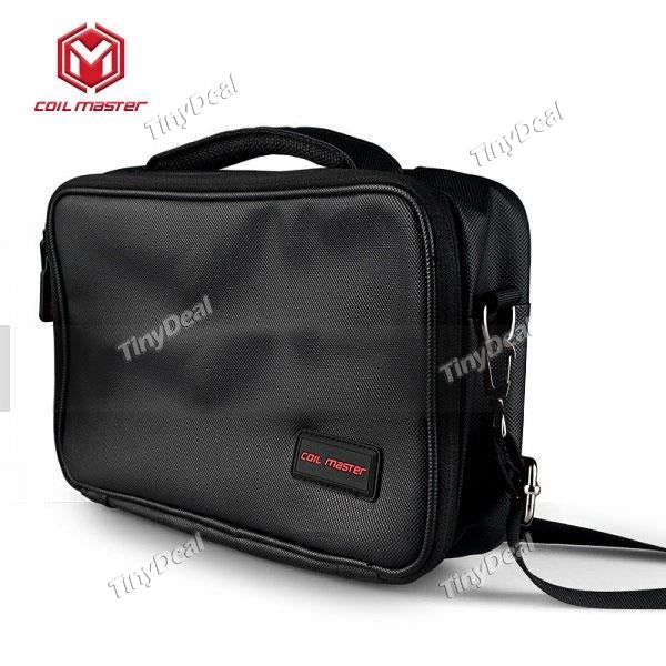 Authentic Coil Master Vape Mod Atomizer Part Tool E-Liquid All-in-1 Package Bag - Black