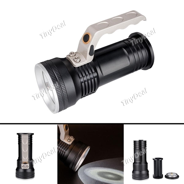 Super Bright Flashlight XPE LED 3-Modes Torch Aluminum Alloy Durable Waterproof for Camping Hiking Running