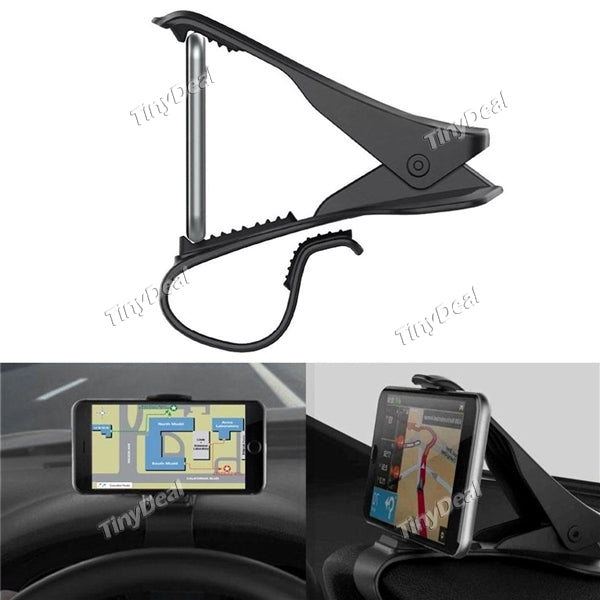 HUD Design Car Phone Holder Adjustable for iPhone 7 Plus GPS Stand Mobile Phone Holder for Samsung S8