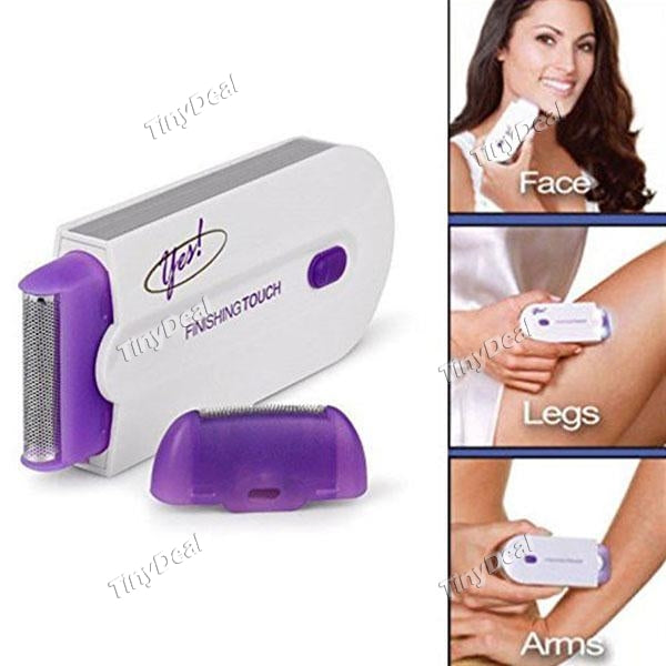 Cordless Full Body Hair Removal Rechargeable Sense-light Razor Facial Arm Leg Armpits Epilator - EU Plug